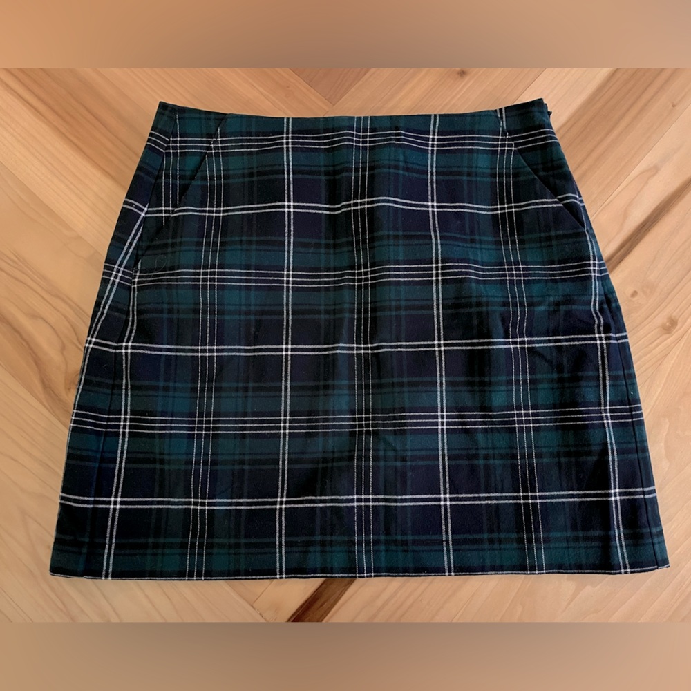 Loft Plaid Skirt